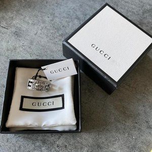 Gucci Decorative G Cube Ring